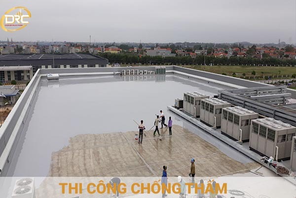 dịch vụ thi công chống thấm