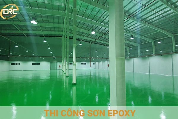 dịch vụ thi công sơn epoxy