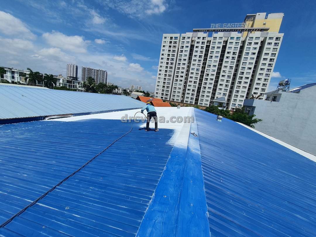 sơn chống nóng mái tôn